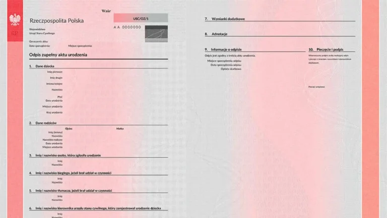Birth Records in Poland