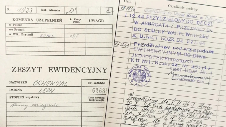 Ministry of Defence (MOD) - Polish service records