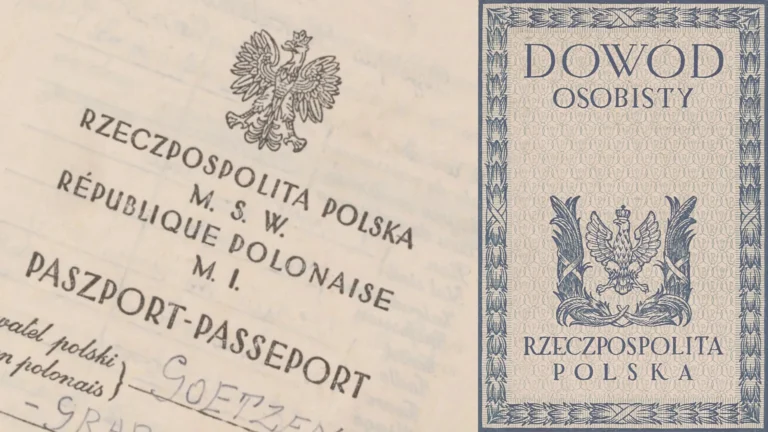Pre-War Polish Passport and ID Applications