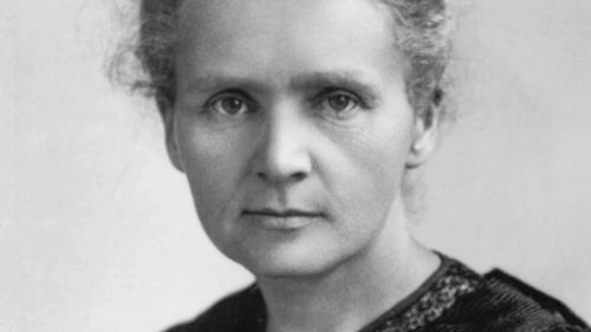 Portrait of Maria Skłodowska-Curie (Marie Curie), Polish-born physicist and chemist