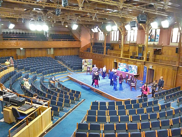 The General Assembly Hall in Edinburgh, photographed in 2013.